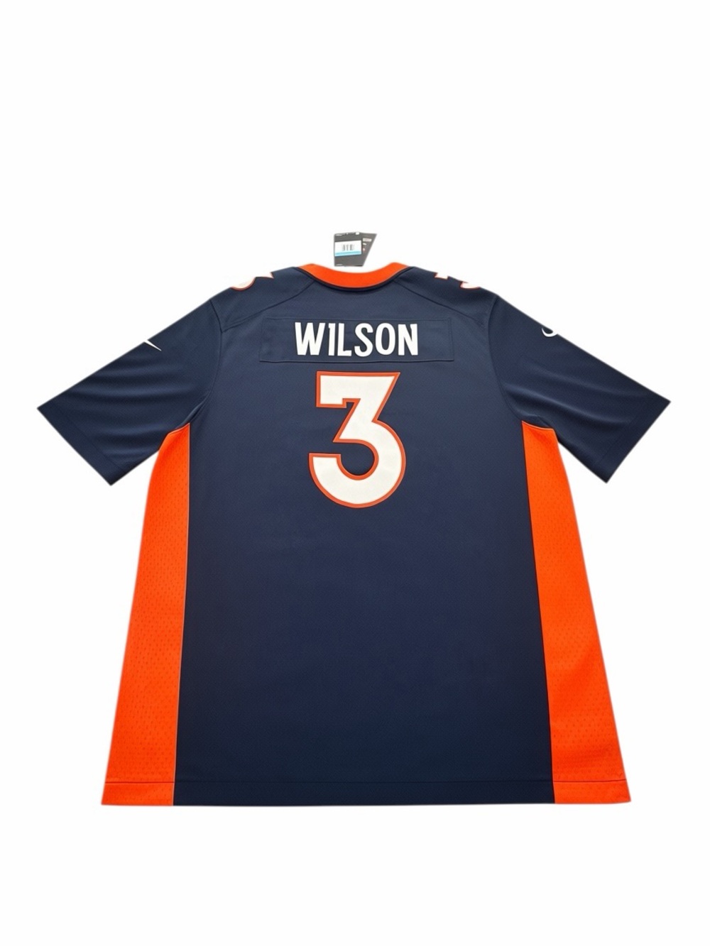 NWT Russell Wilson Navy Alternate Denver Broncos Nike Game Jersey Size Med